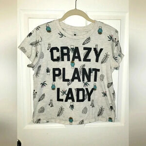 Mad Engine | "Crazy Plant Lady" Plant Lover Western Style Tshirt